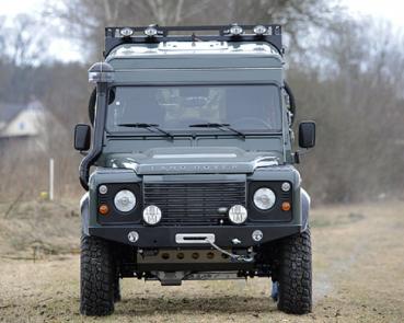 Alu-Unterfahrschutz für Defender Td4 und Td5