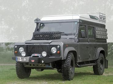 Alu-Unterfahrschutz für Defender Td4 und Td5