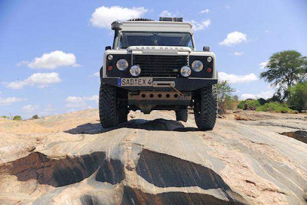 Alu-Unterfahrschutz für Defender Tdi